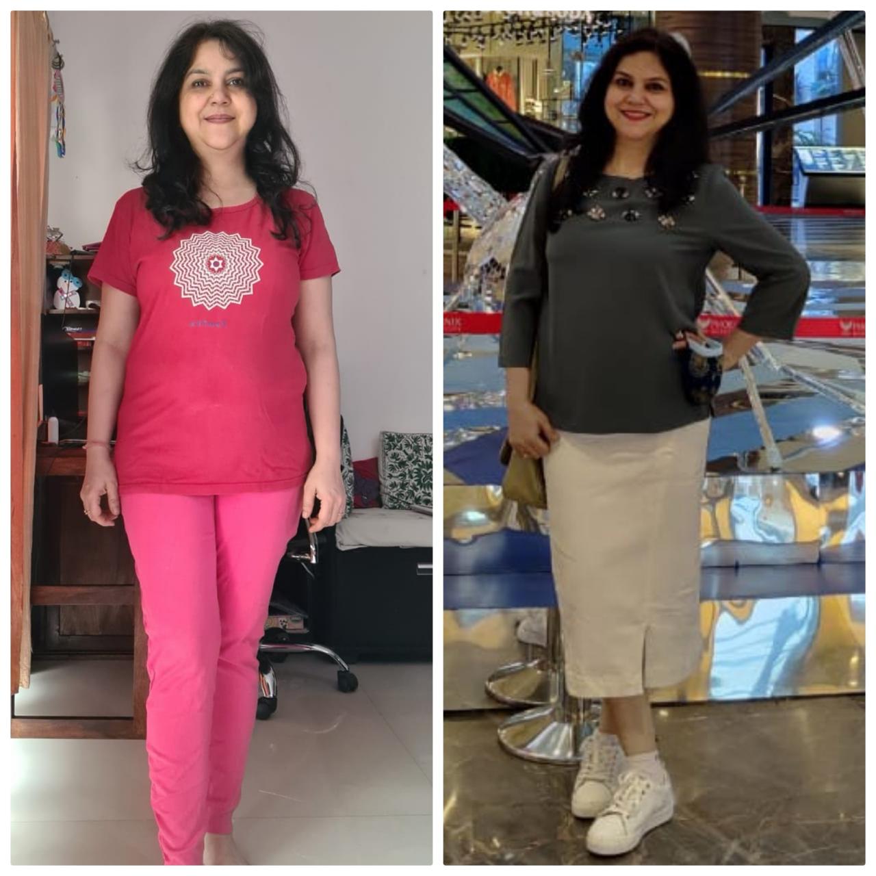 Client transformation 2 at Healthy n Fitter