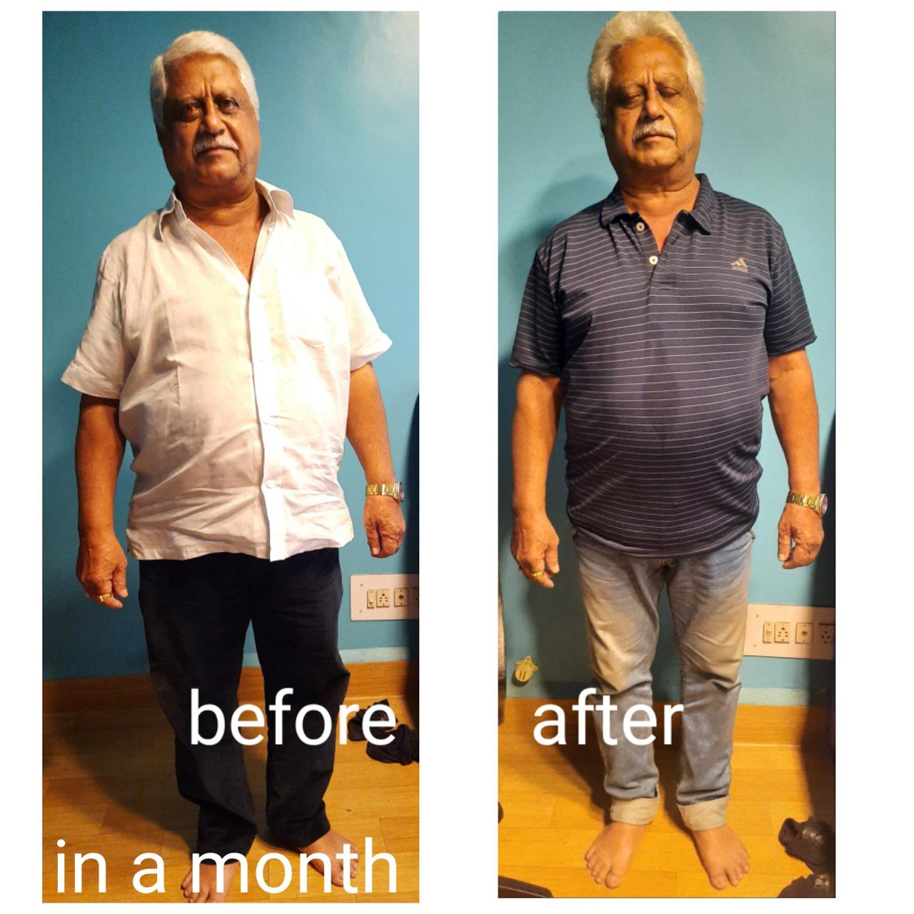 Client transformation 3 at Healthy n Fitter