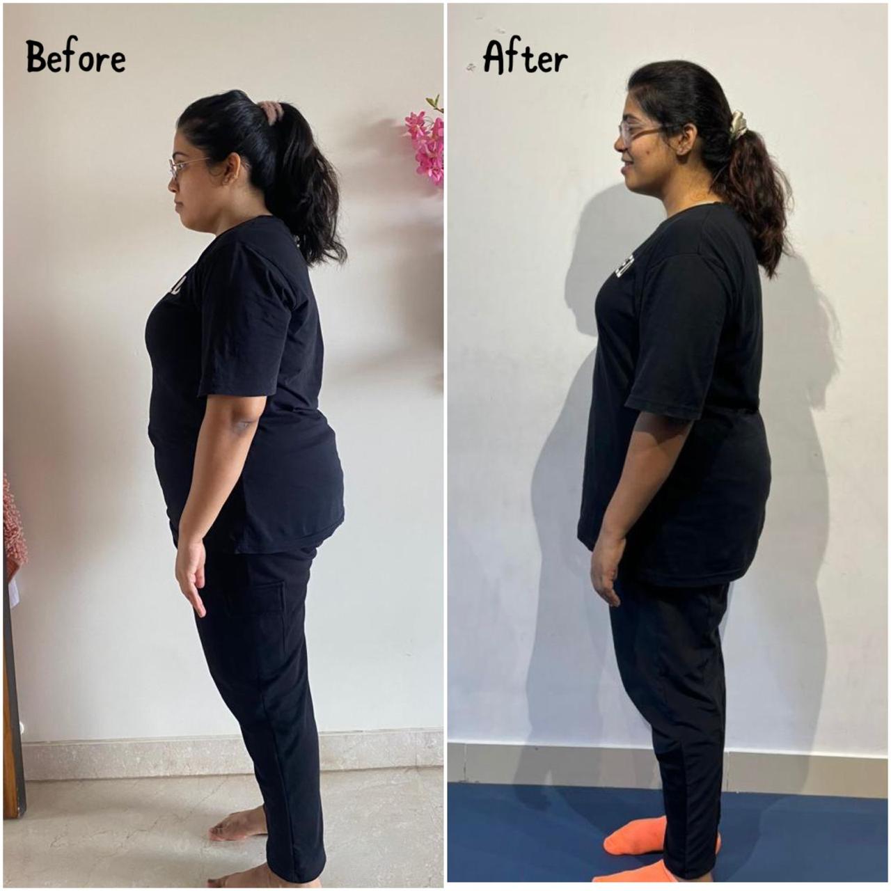 Client transformation 6 at Healthy n Fitter